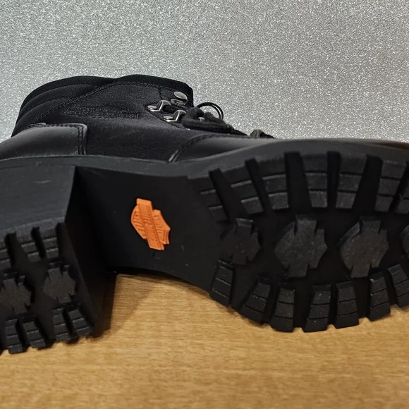 Harley-Davidson Women's Black Ankle Boots - Picture 2 of 7